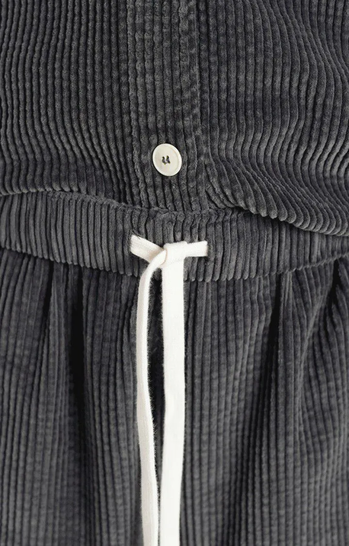 American Vintage PADOW Pants in Vintage Carbon