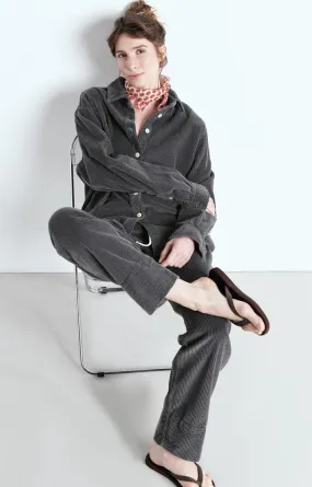 American Vintage PADOW Pants in Vintage Carbon