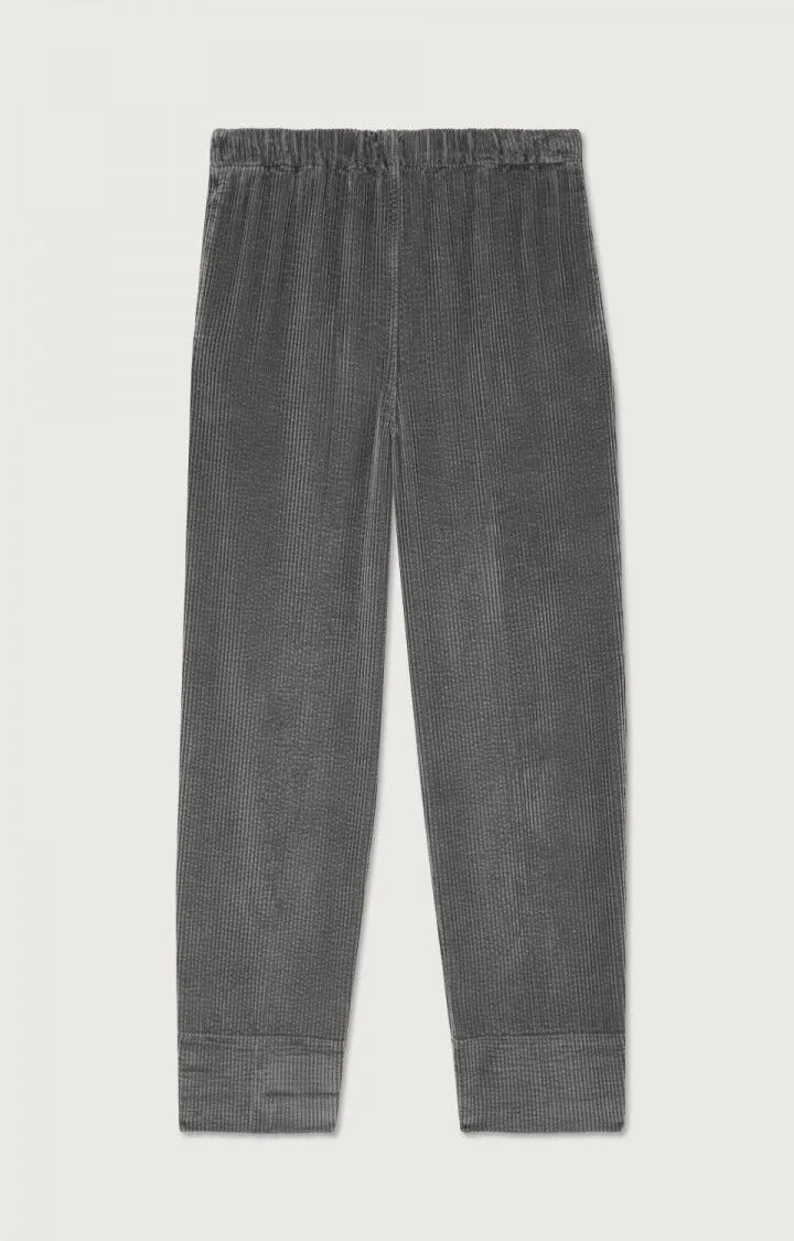 American Vintage PADOW Pants in Vintage Carbon
