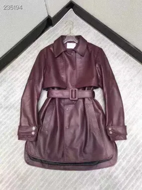 Autumn Genuine Leather Jacket Fashion Real Sheepskin