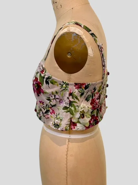 Bralette in Blooming Meadow Cotton Print - Limited Edition - Best Selling Item
