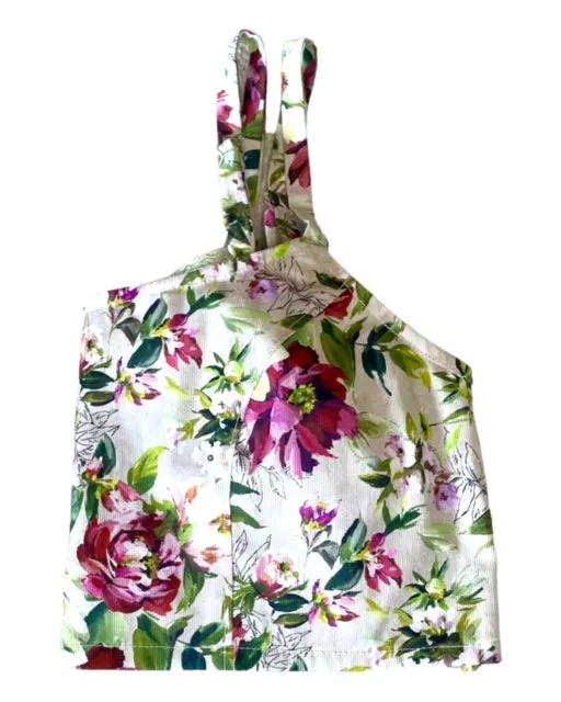 Bralette in Blooming Meadow Cotton Print - Limited Edition - Best Selling Item