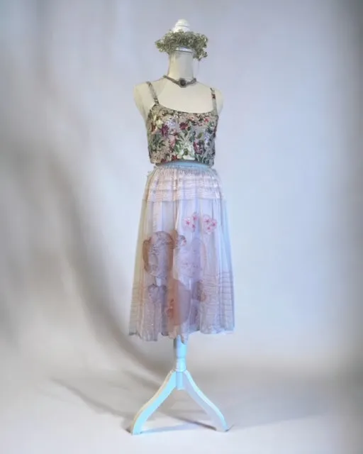 Bralette in Blooming Meadow Cotton Print - Limited Edition - Best Selling Item