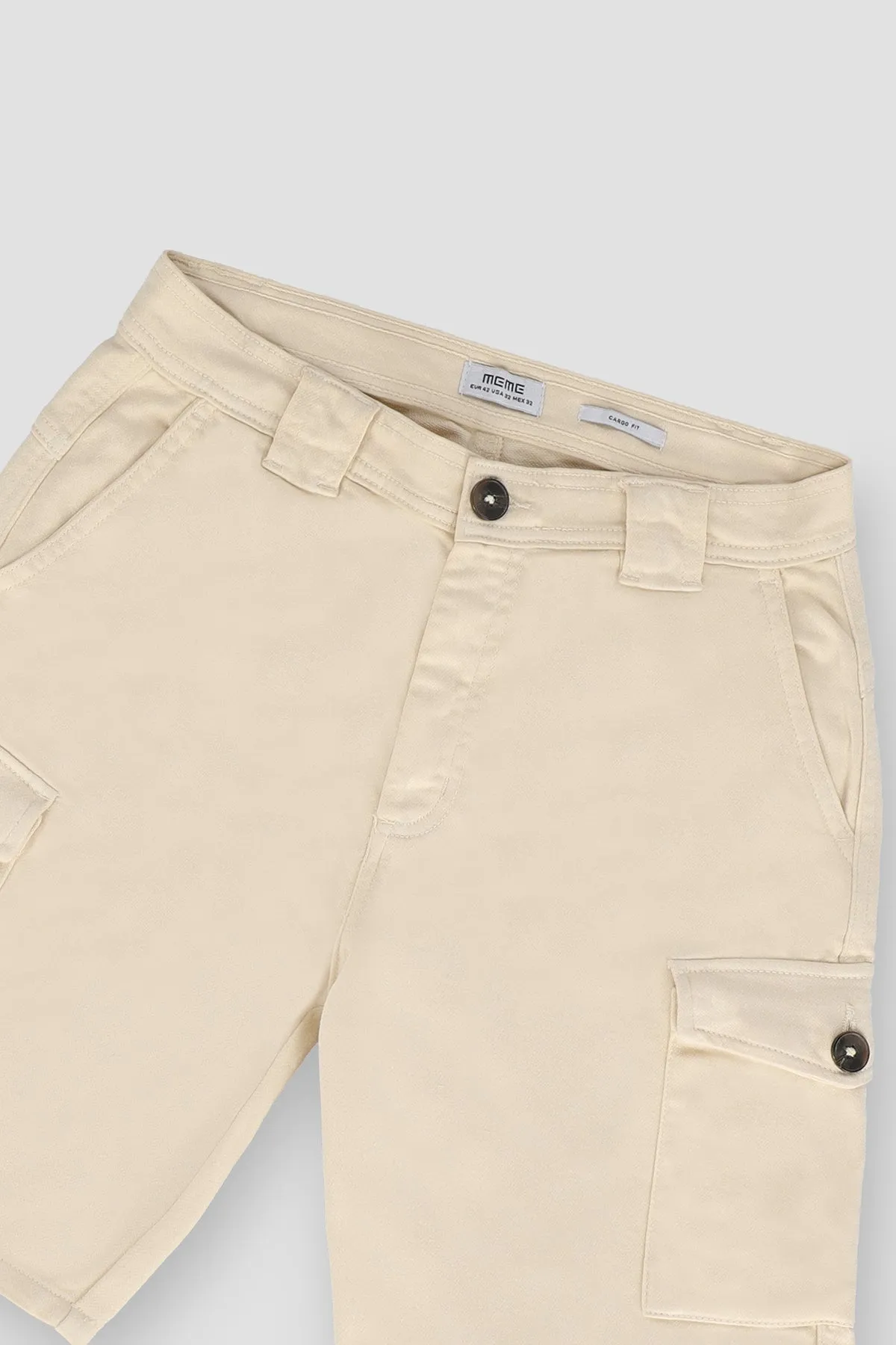 Cargo Short For Men - Fog