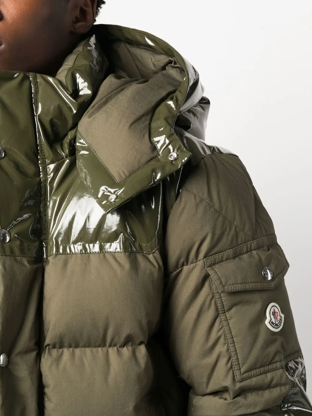 Chardon hooded puffer jacket