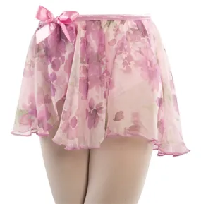 Danshuz Child Floral Chiffon Ballet Skirt