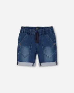 Deux Par Deux boys denim shorts