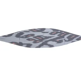 Edisto Silk Ikat Cummerbund - Grey, Blush Pink
