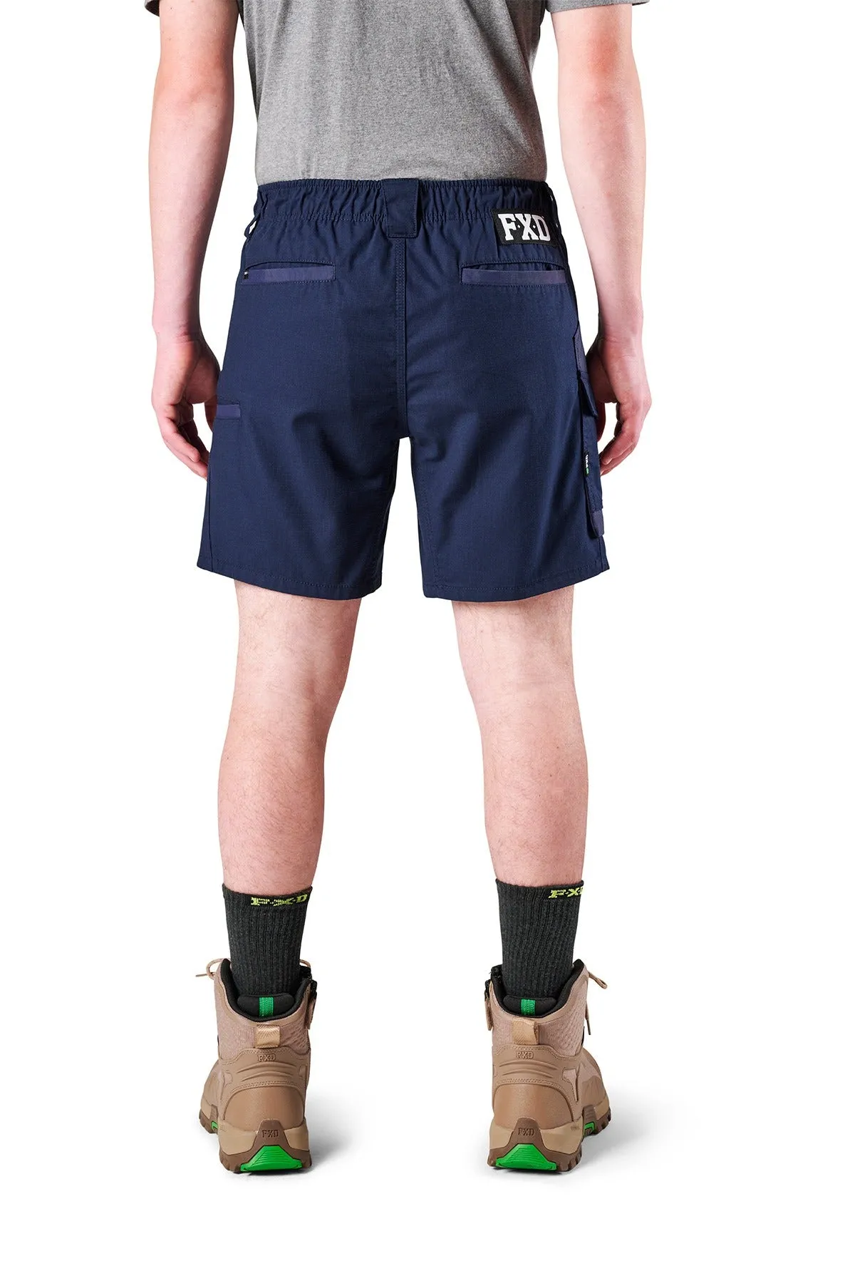 Elastic Waist Stretch Utility Short