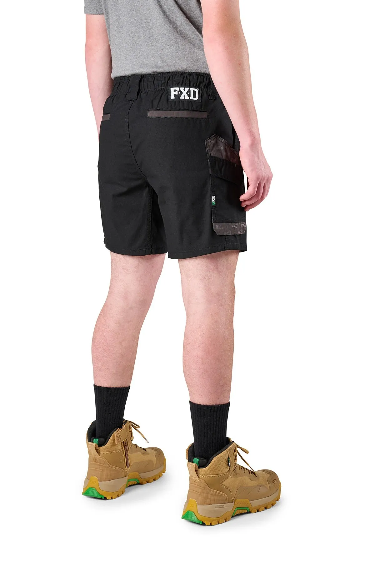 Elastic Waist Stretch Utility Short