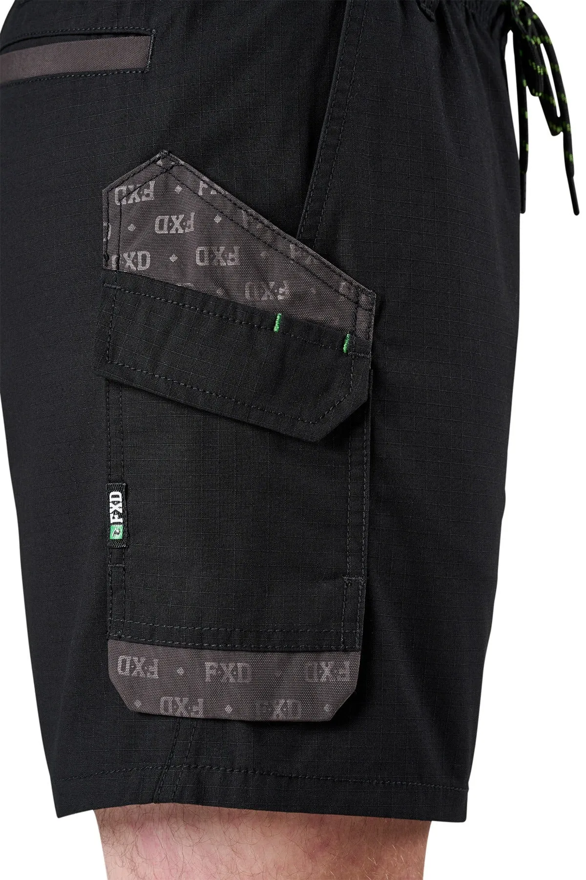 Elastic Waist Stretch Utility Short