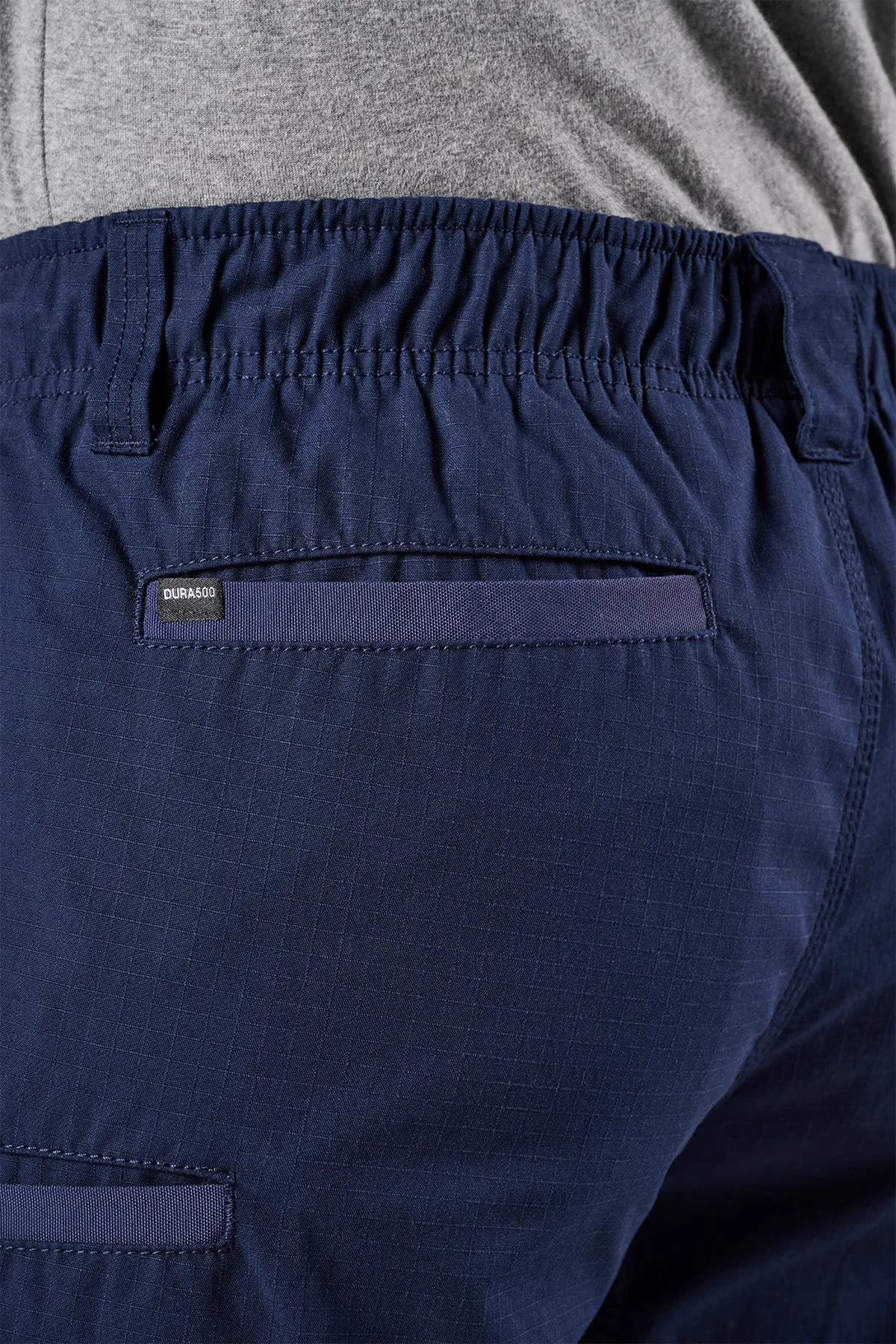 Elastic Waist Stretch Utility Short
