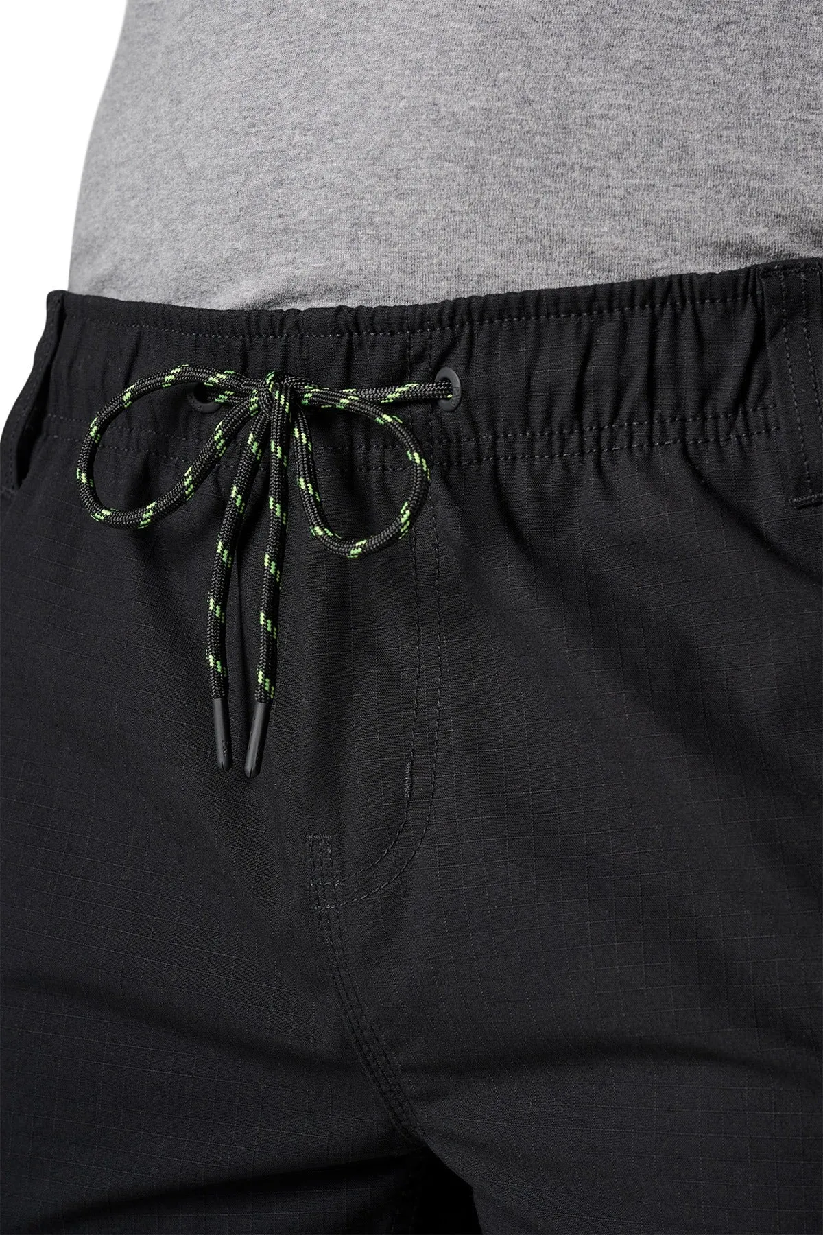 Elastic Waist Stretch Utility Short
