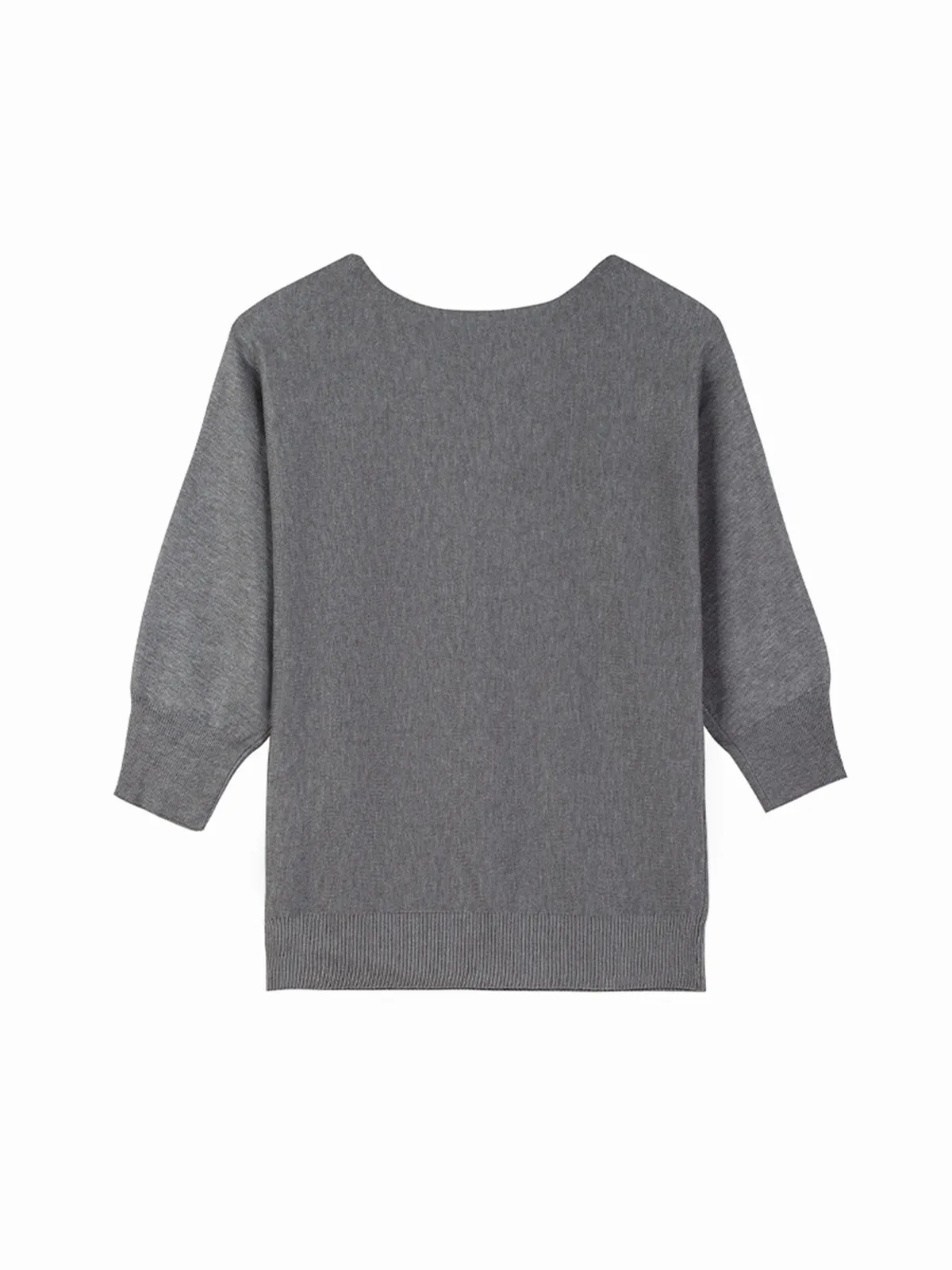 Embellished Sleeve Pullover