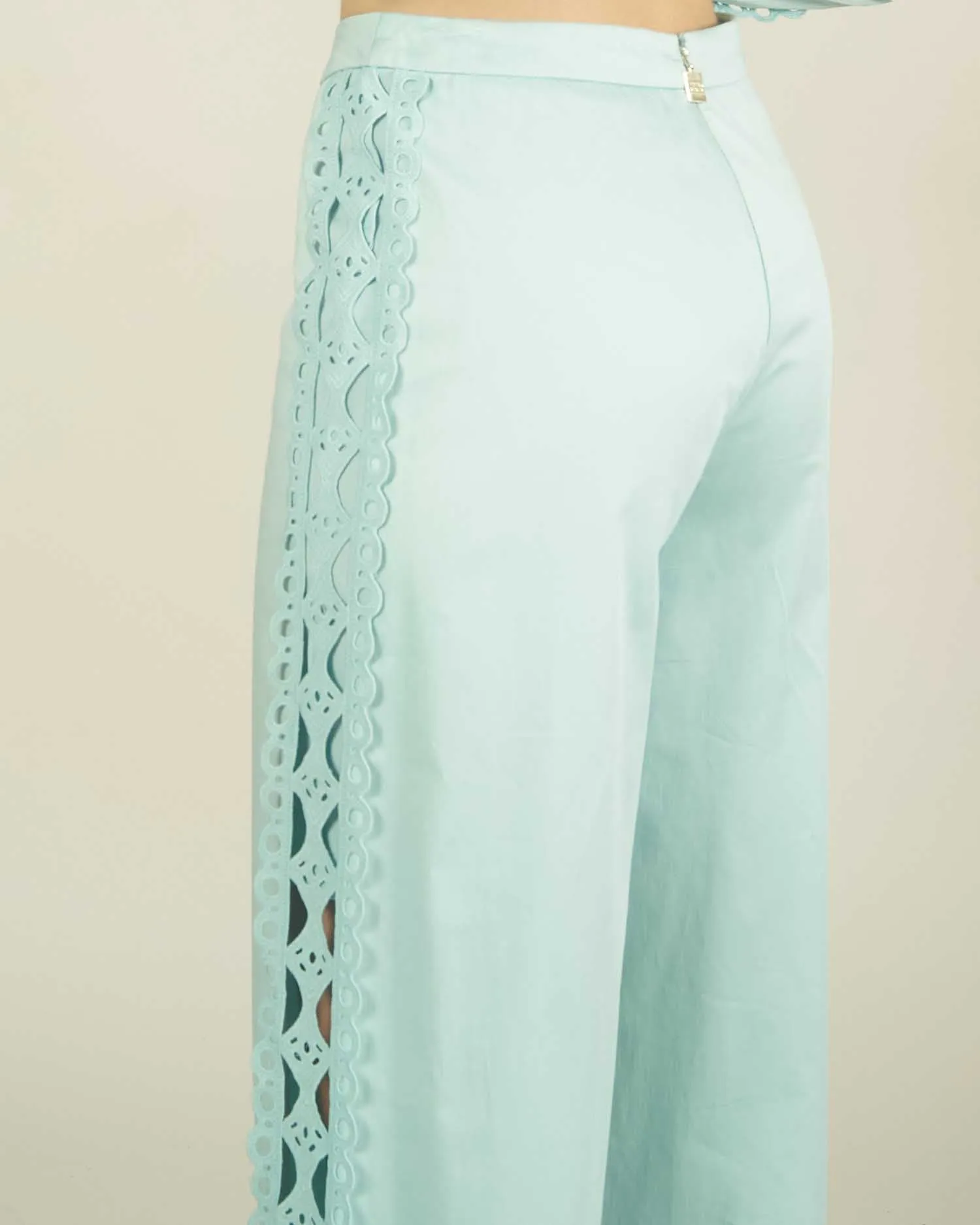 EMBROIDERED PANTS