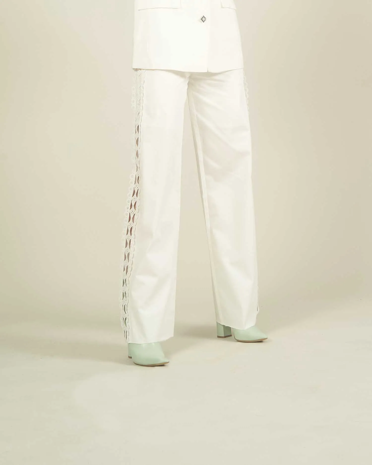 EMBROIDERED PANTS