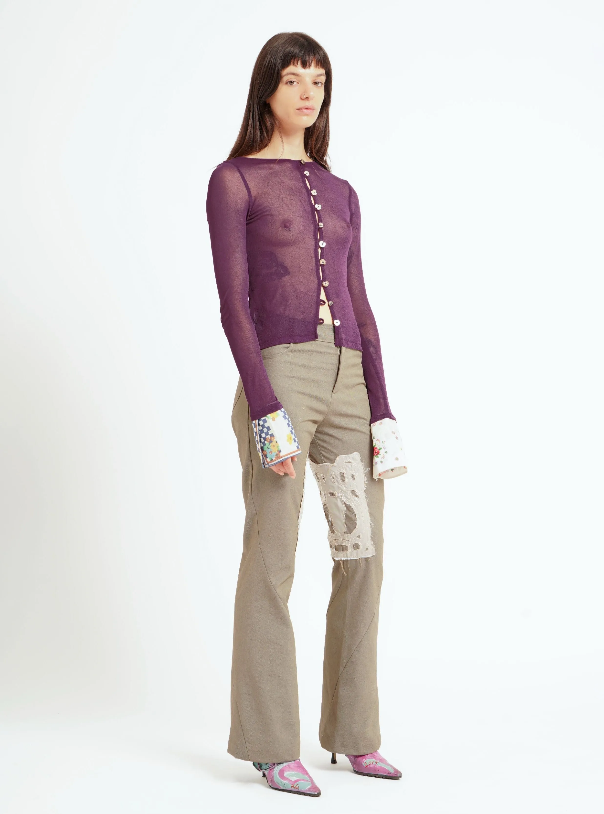 Embroidered Trousers