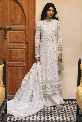 Farah Talib Aziz - FTA 06 Ourika Ivory Kesh Luxury Lawn Collection