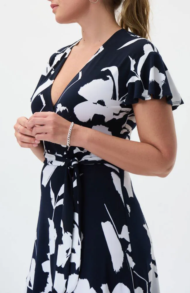 Faux Wrap Dress