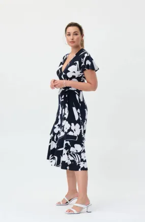 Faux Wrap Dress