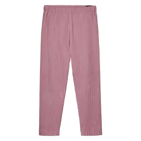 frosty rose velour - pants