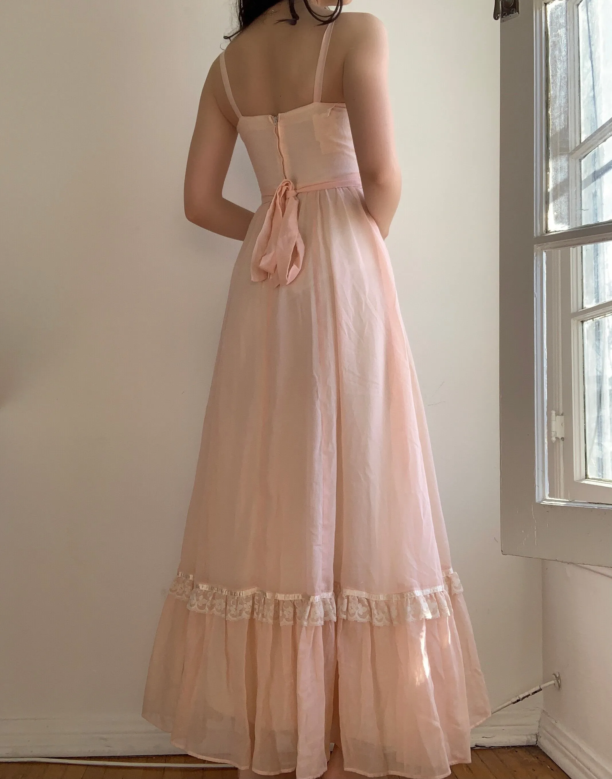 Gunne Sax Pink Dream Dress (XXS/XS)