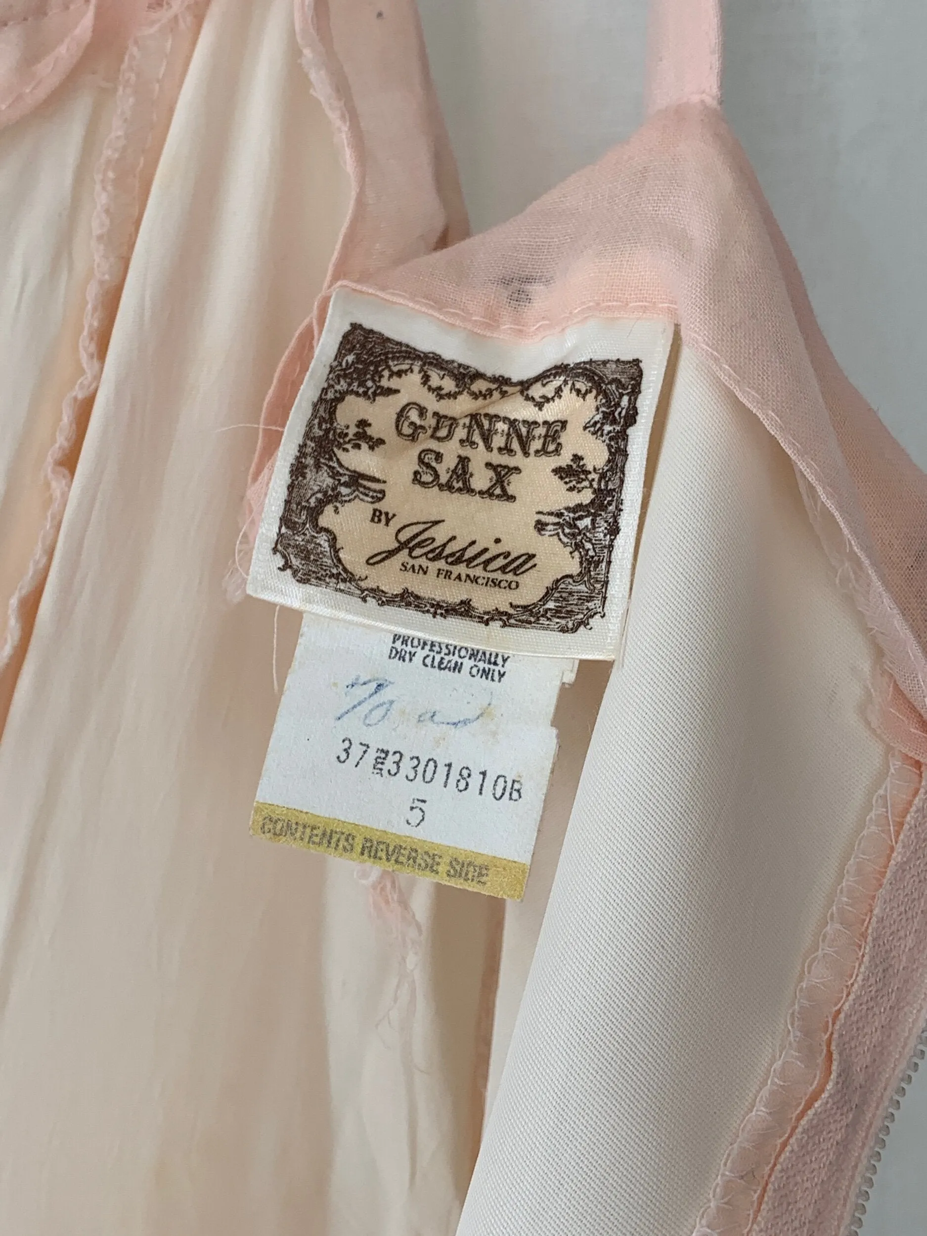 Gunne Sax Pink Dream Dress (XXS/XS)