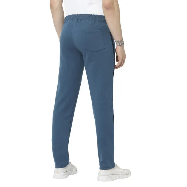 Hiflyers Mens Airforce Slim Fit Solid Cotton Fleece Winter Trackpant/Joggger