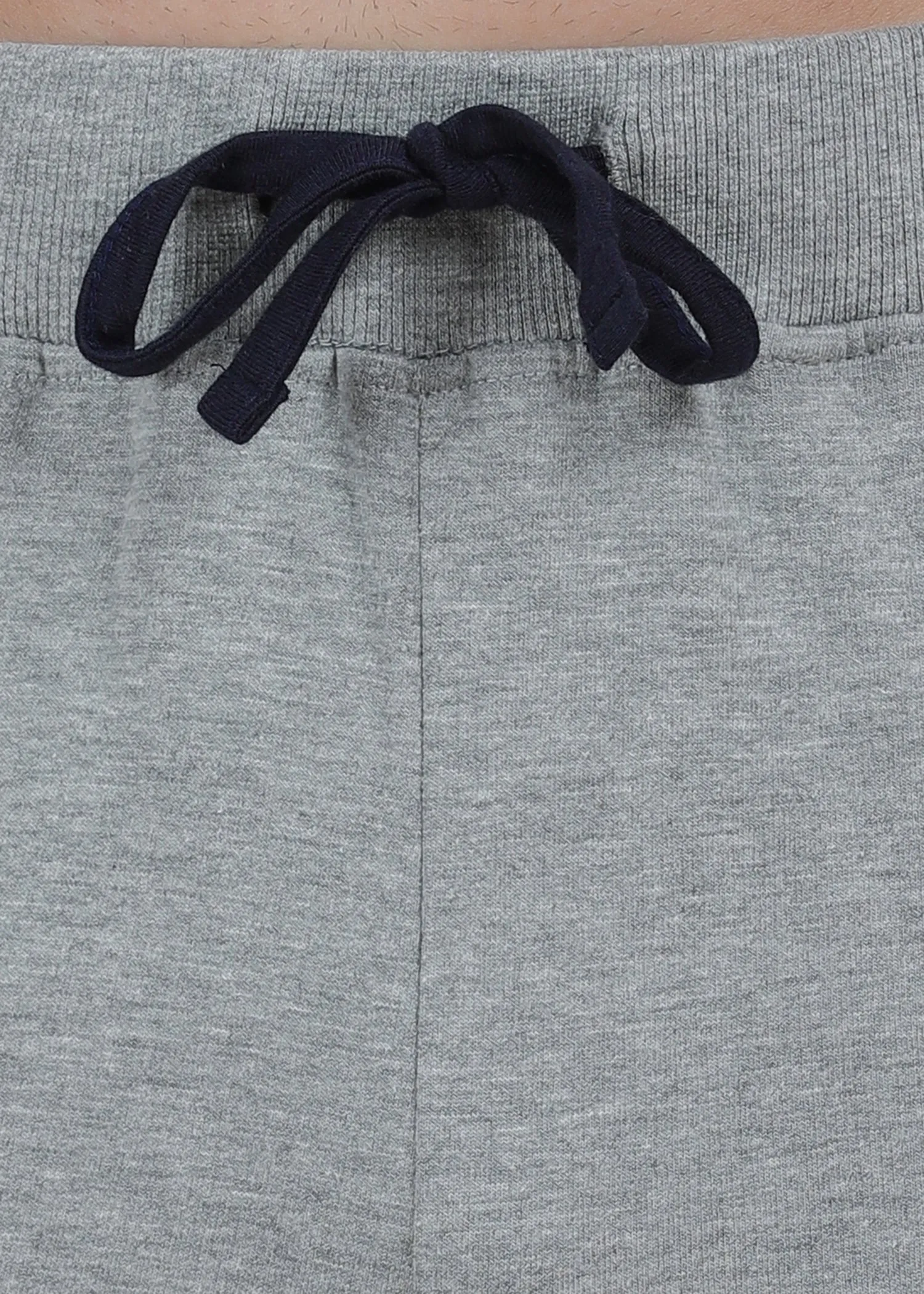Hiflyers Mens Grey Slim Fit Solid Terry Joggers