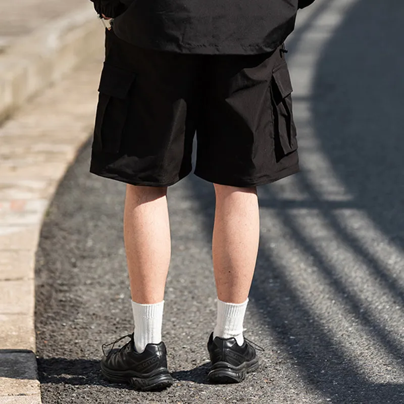 JAPANESE 2-WAY HIDDEN PLAID STRAIGHT SHORTS & TROUSERS