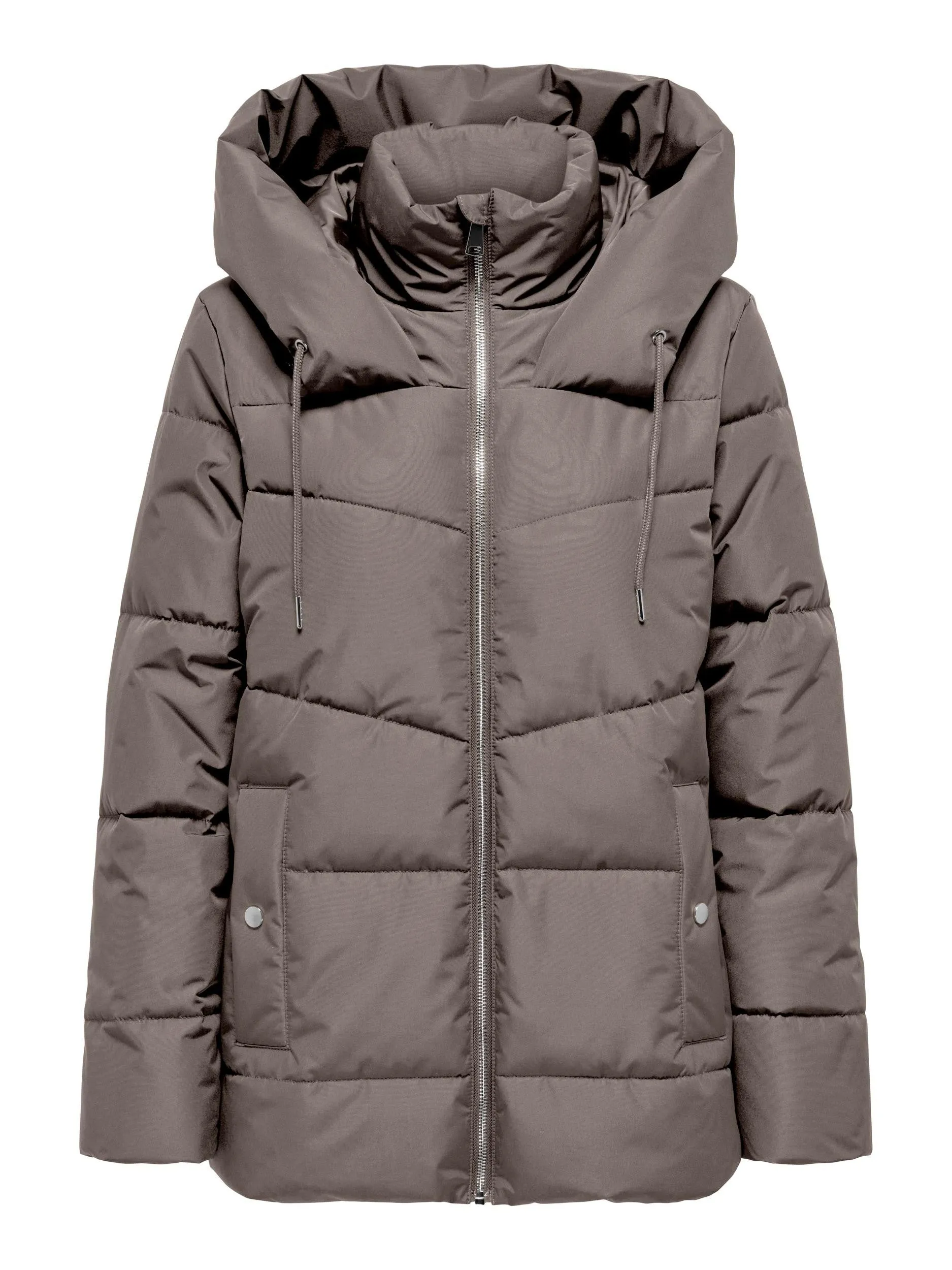 JDY Turbo Short Ladies Padded Jacket-WOOD