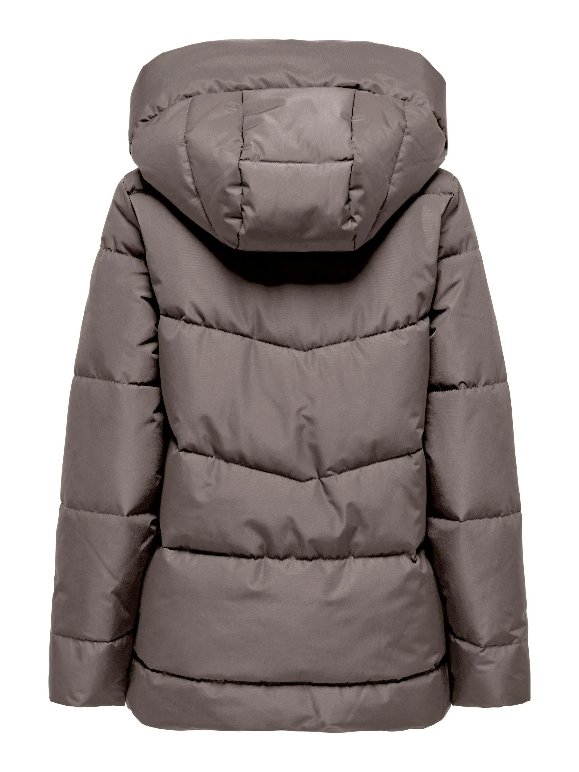 JDY Turbo Short Ladies Padded Jacket-WOOD