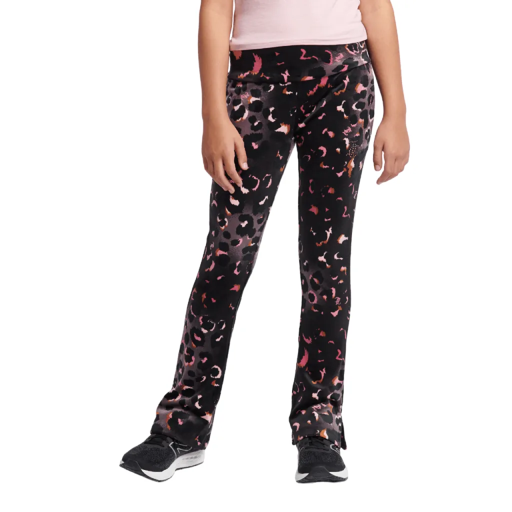 Juicy Couture Velour Leopard Print Zip Thru Tracksuit Junior