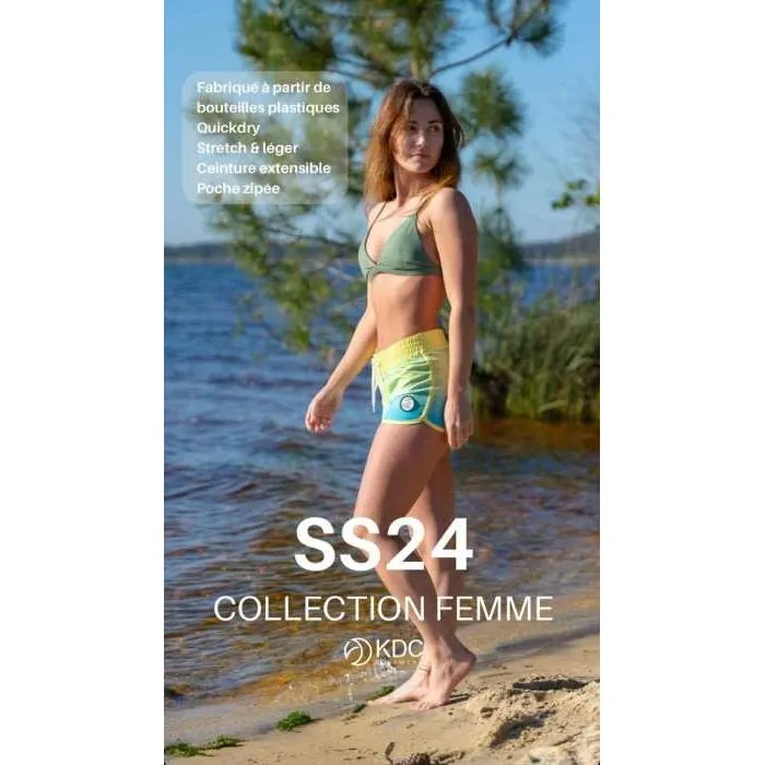 KDC Surfwear & Swimwear Women Electric Eco-friendly Boardshort [WS]