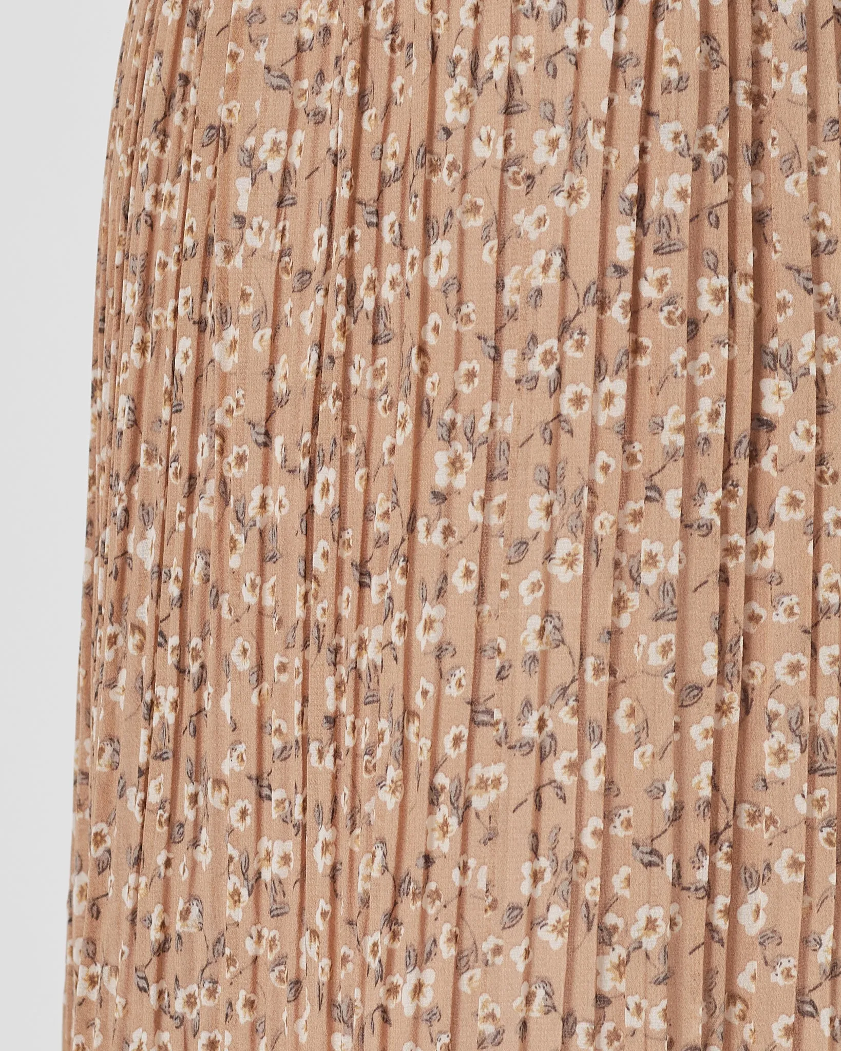 Lady Brown Floral Skirts 17.90