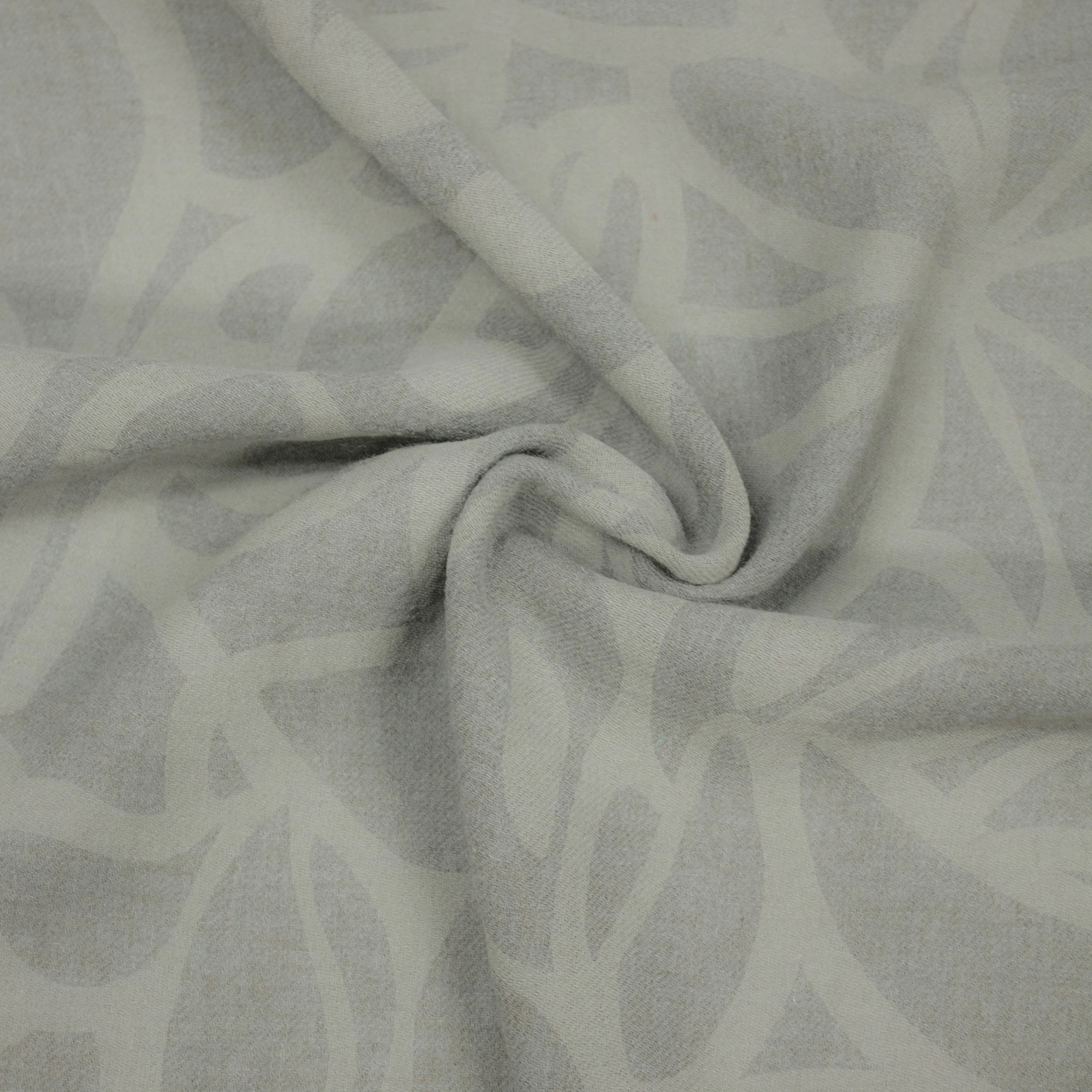 Lana Grey Floral Wool