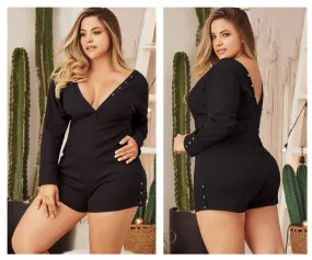 Mapale 7223X Long Sleeve Sleep Romper