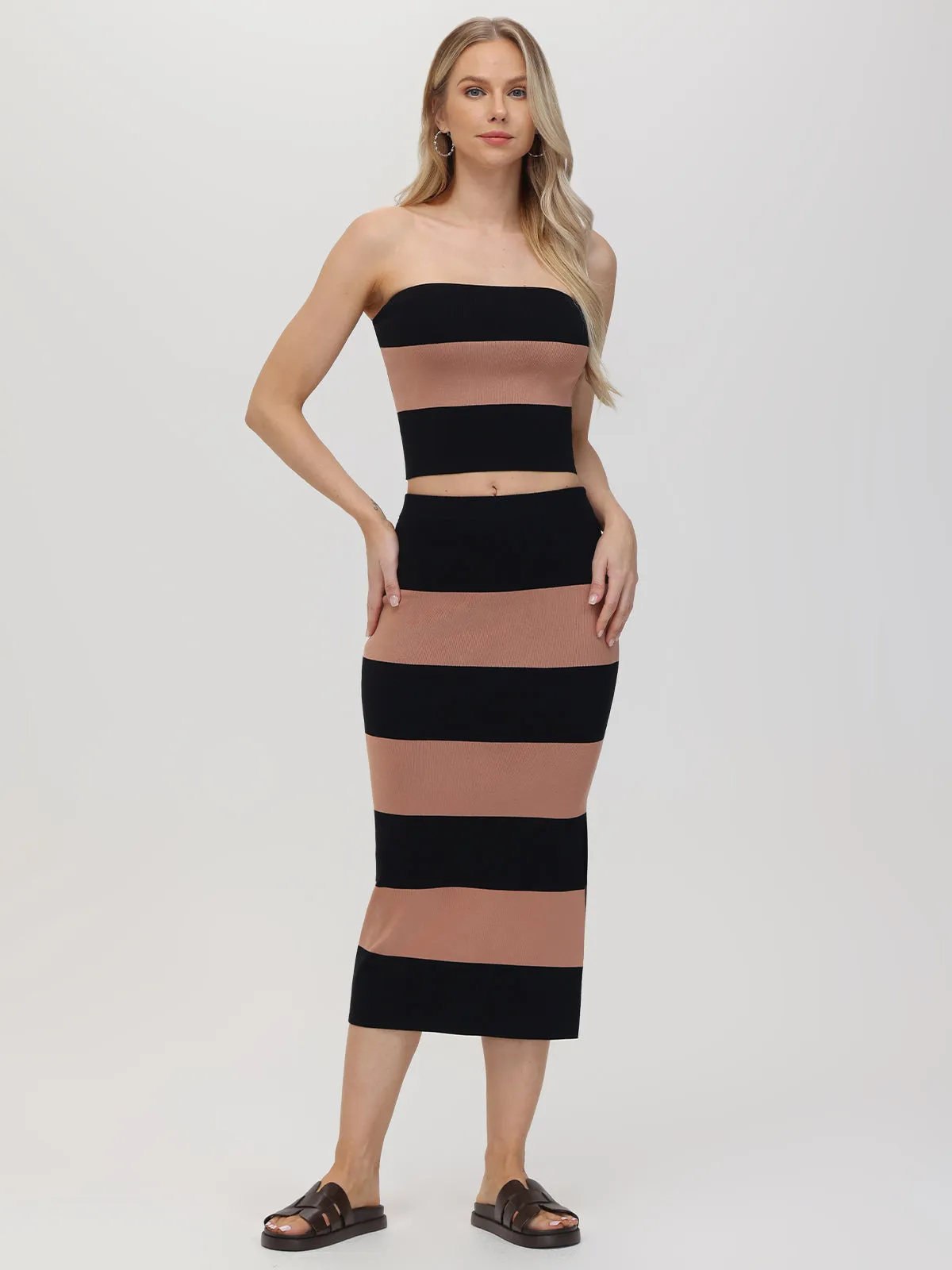 Maxine: Rugby Stripe Tank Top