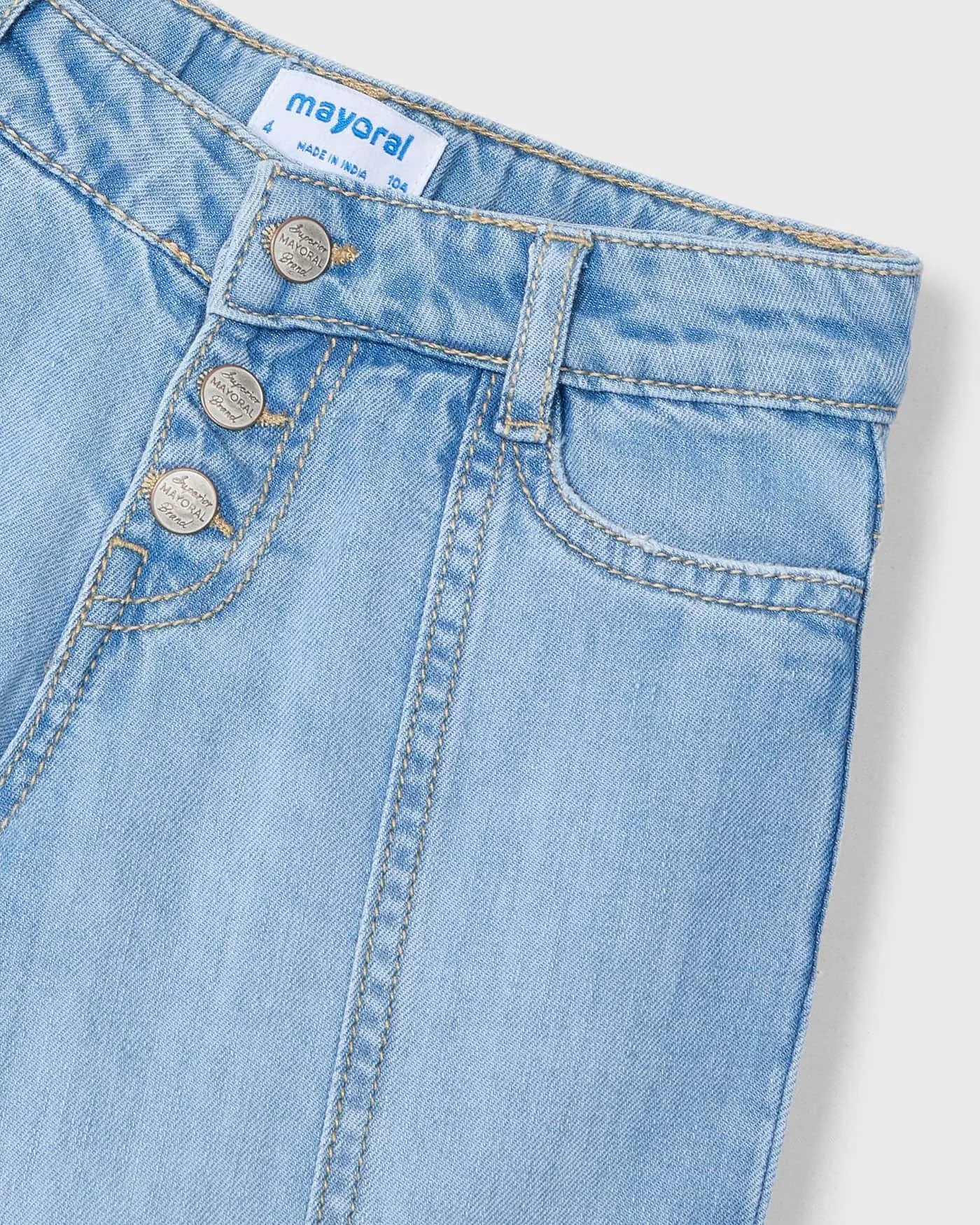 Mayoral Girls Denim Pants_ 3558