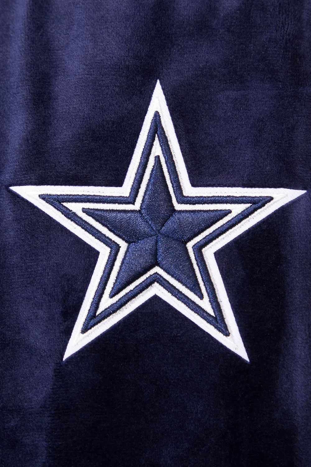 NFL DALLAS COWBOYS CLASSIC WOMEN'S VELOUR JOGGER (MIDNIGHT NAVY)