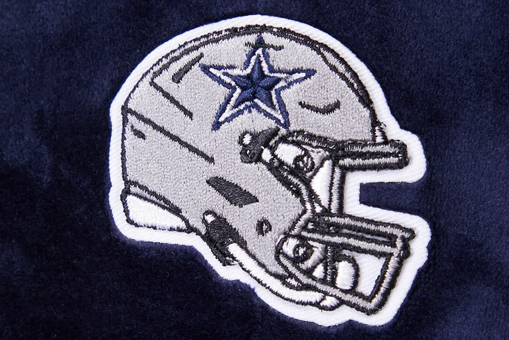 NFL DALLAS COWBOYS CLASSIC WOMEN'S VELOUR JOGGER (MIDNIGHT NAVY)