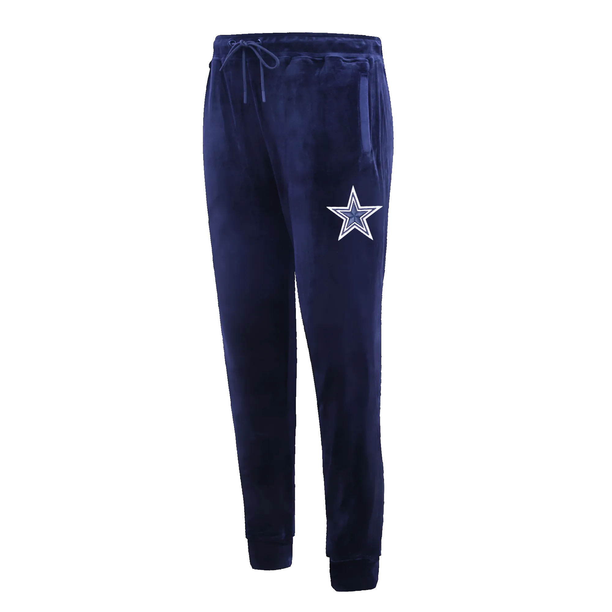 NFL DALLAS COWBOYS CLASSIC WOMEN'S VELOUR JOGGER (MIDNIGHT NAVY)