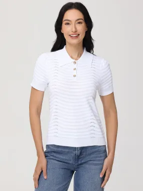 Pointelle Polo