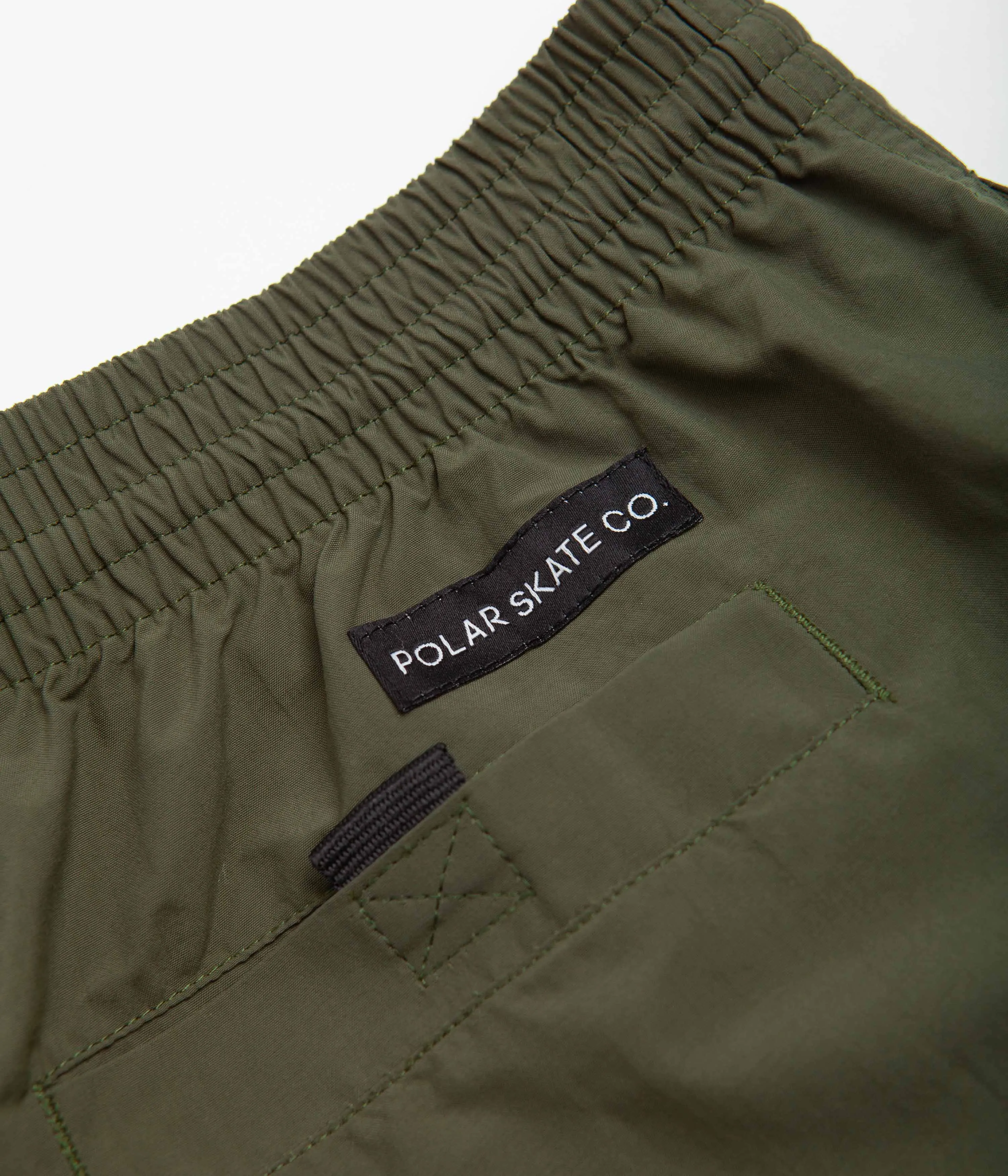 Polar Utility Swim Shorts - Dark Olive