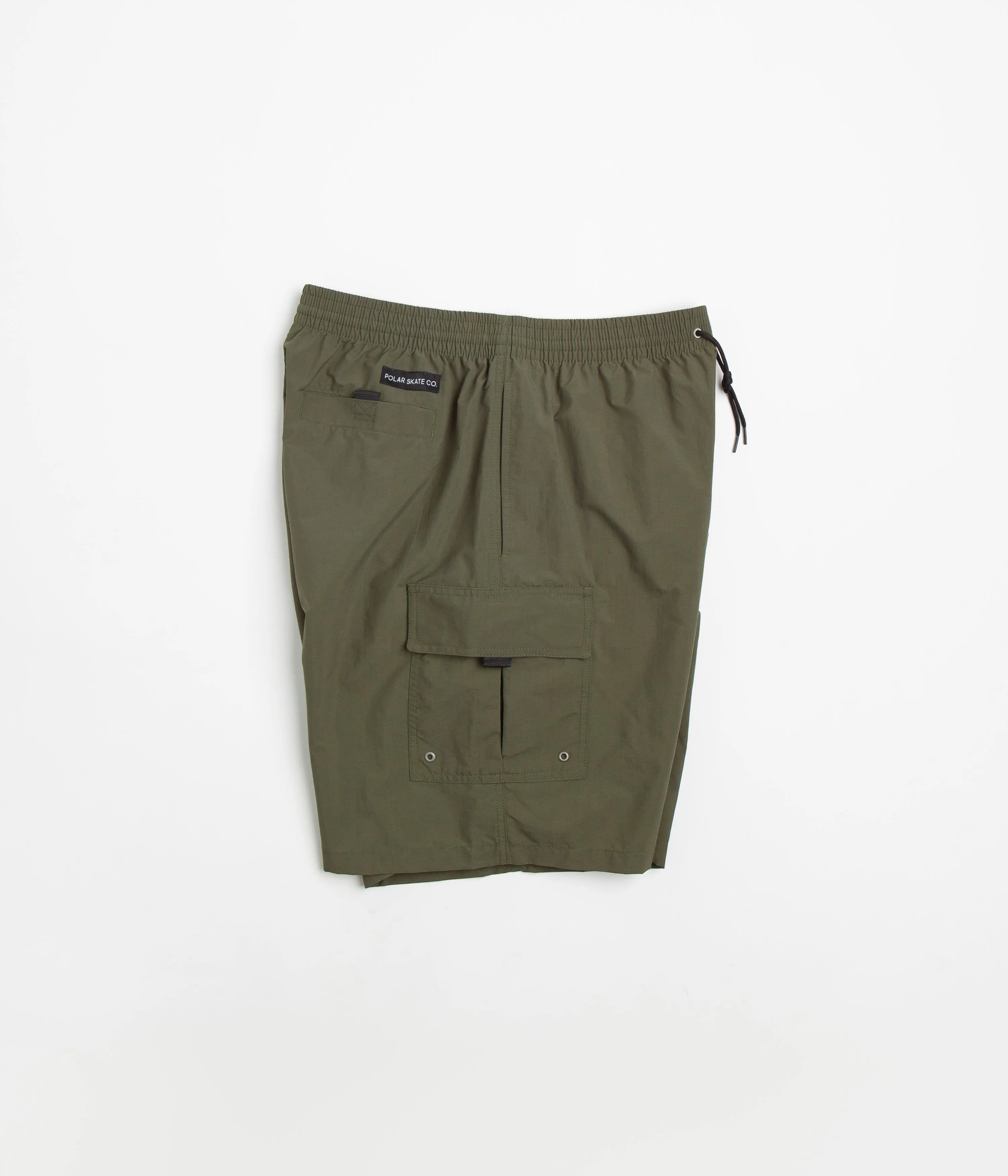Polar Utility Swim Shorts - Dark Olive