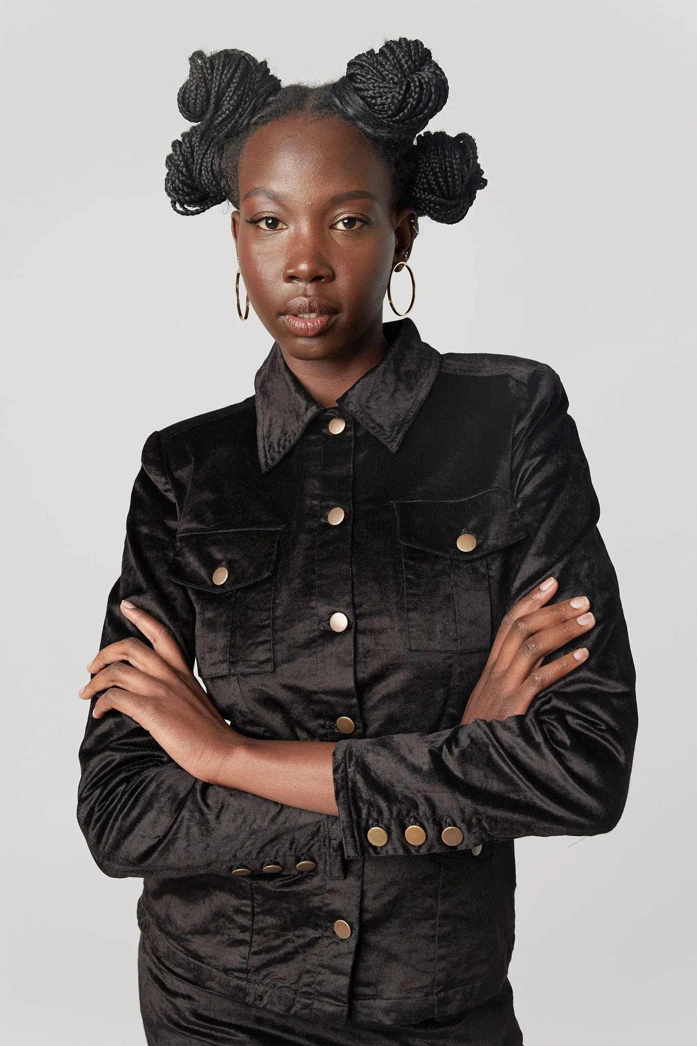"Here's Looking At You" Military Jacket