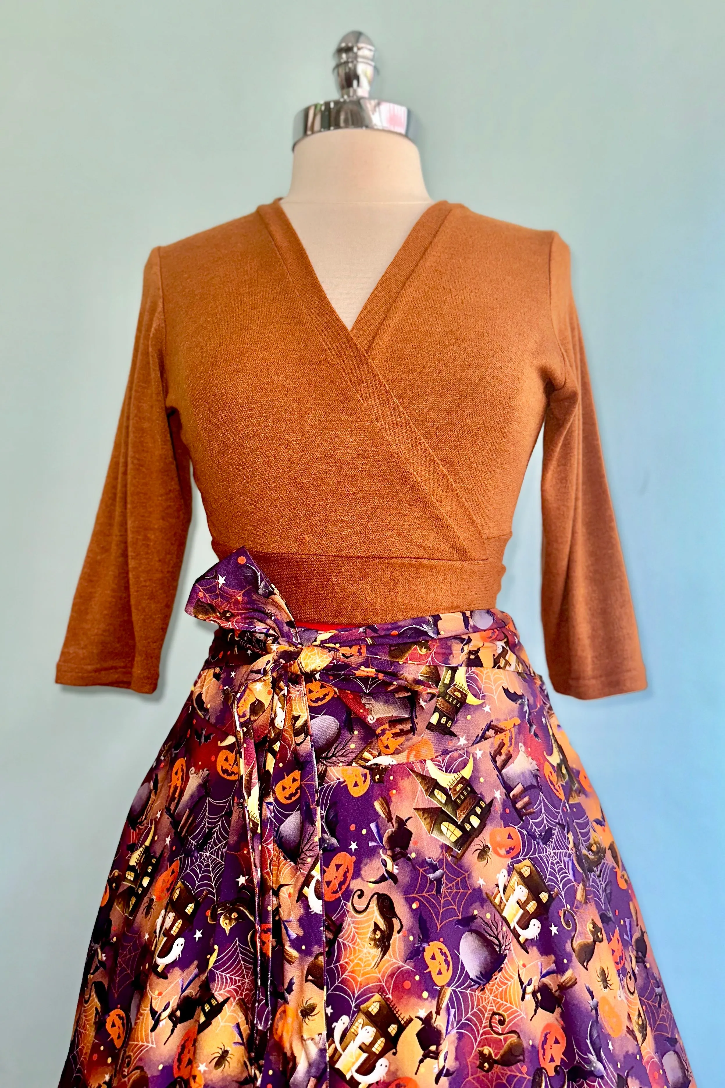 Rust Sweet Sweater by Heart of Haute