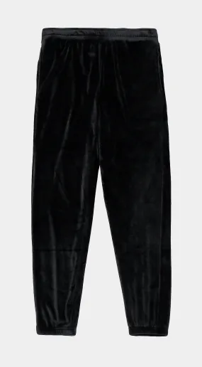 Solei Velour Jogger Womens Pants (Obsidian Black)