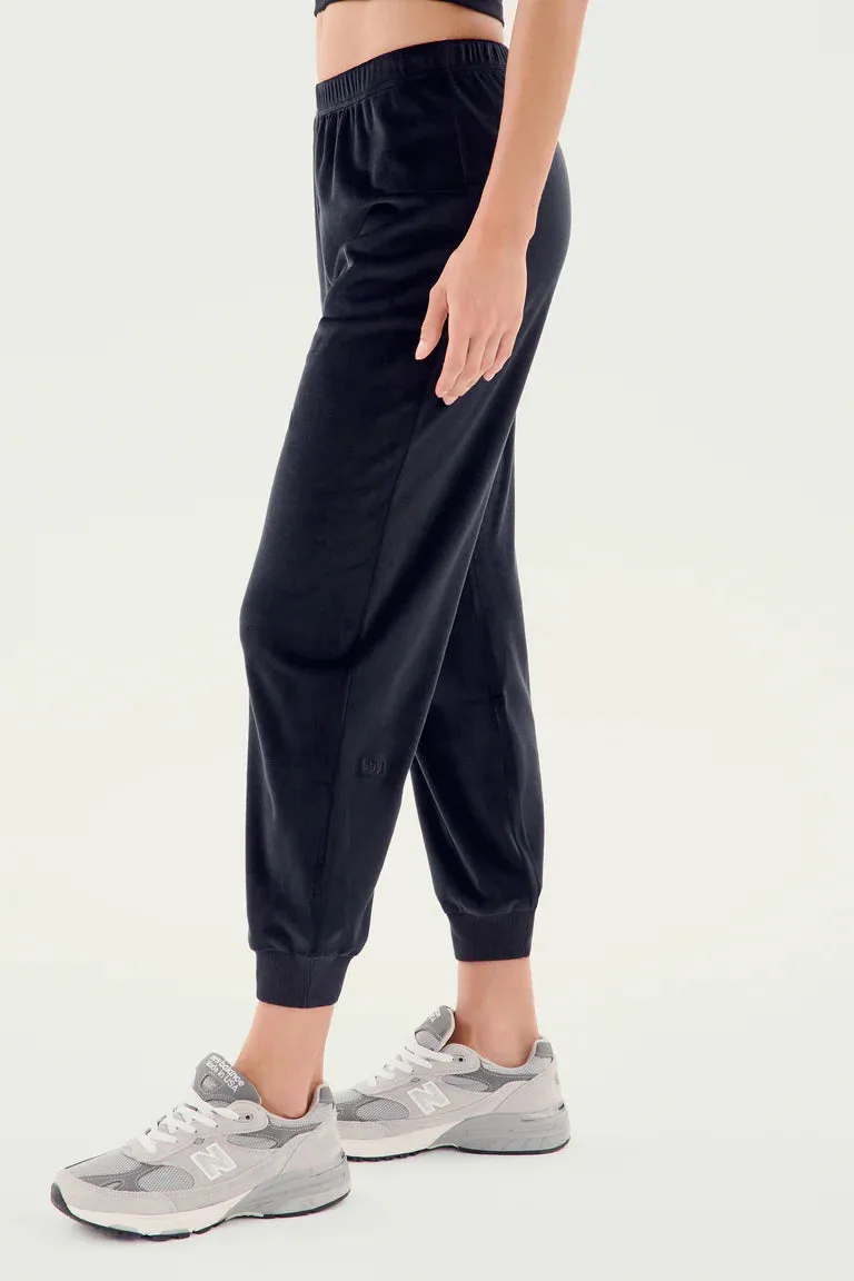Splits59 Rhys Velour Jogger - Black