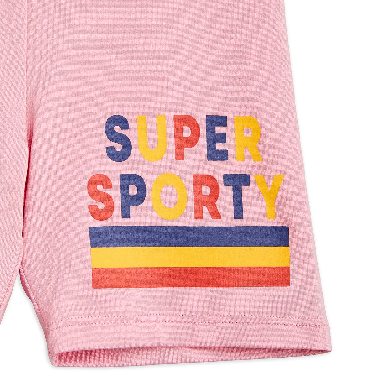 Super Sporty Bike Shorts in Pink by Mini Rodini
